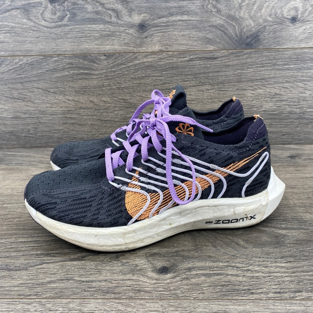 Nike Pegasus Turbo Next Nature Women 6 Black Orange Purple DM3414-001 Running